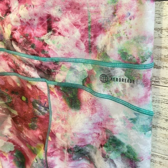 Adidas’s 7/8 Tie Dye Leggings Zoe Saldana Collection | SIZE S - Picture 4 of 11